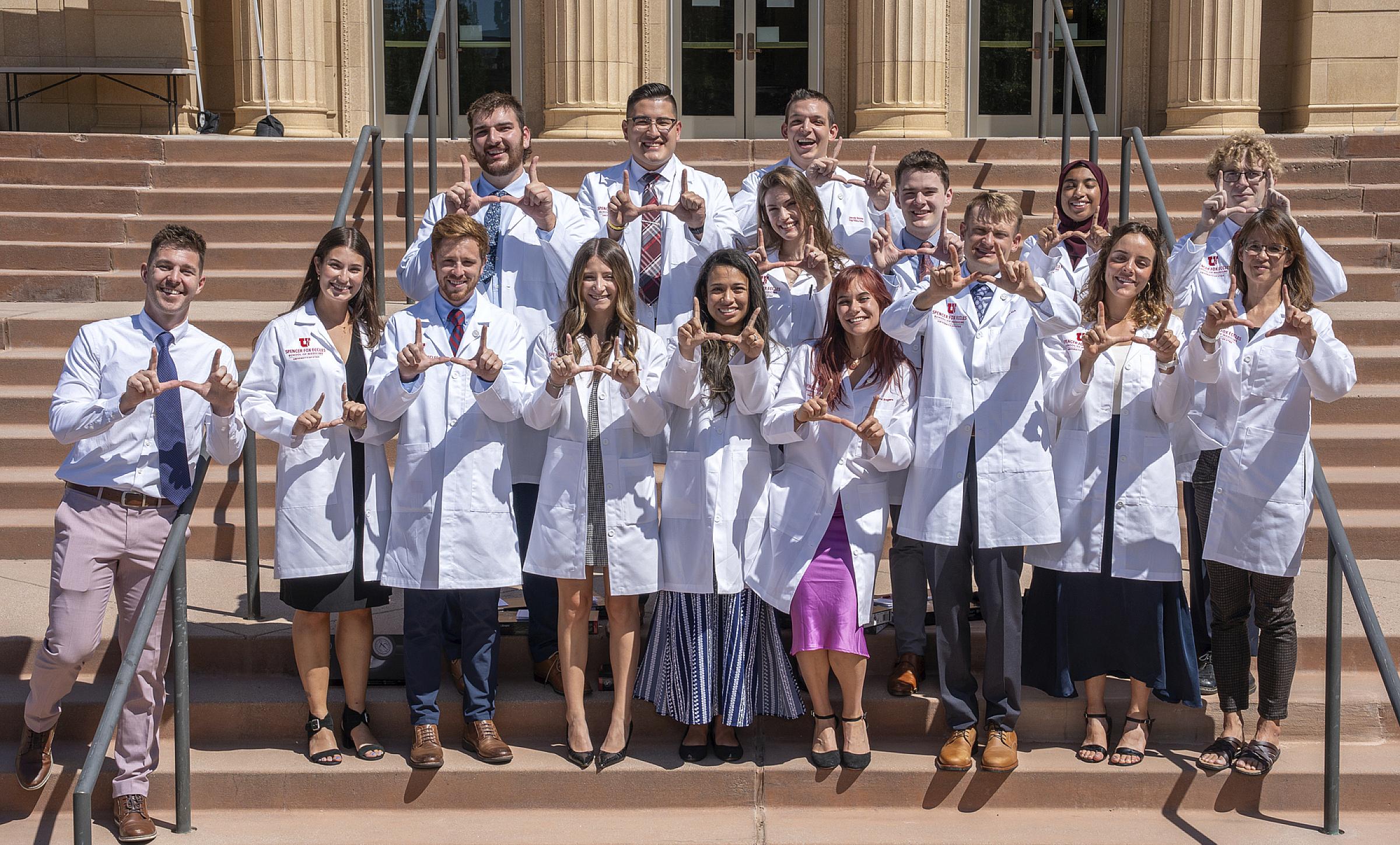 Population Health Scholars White Coat Ceremony 2023