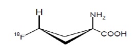 18F Fluciclovine Chemical Structural Formula