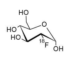 18f-fludeoxyglucose (FDG) Structural Formula