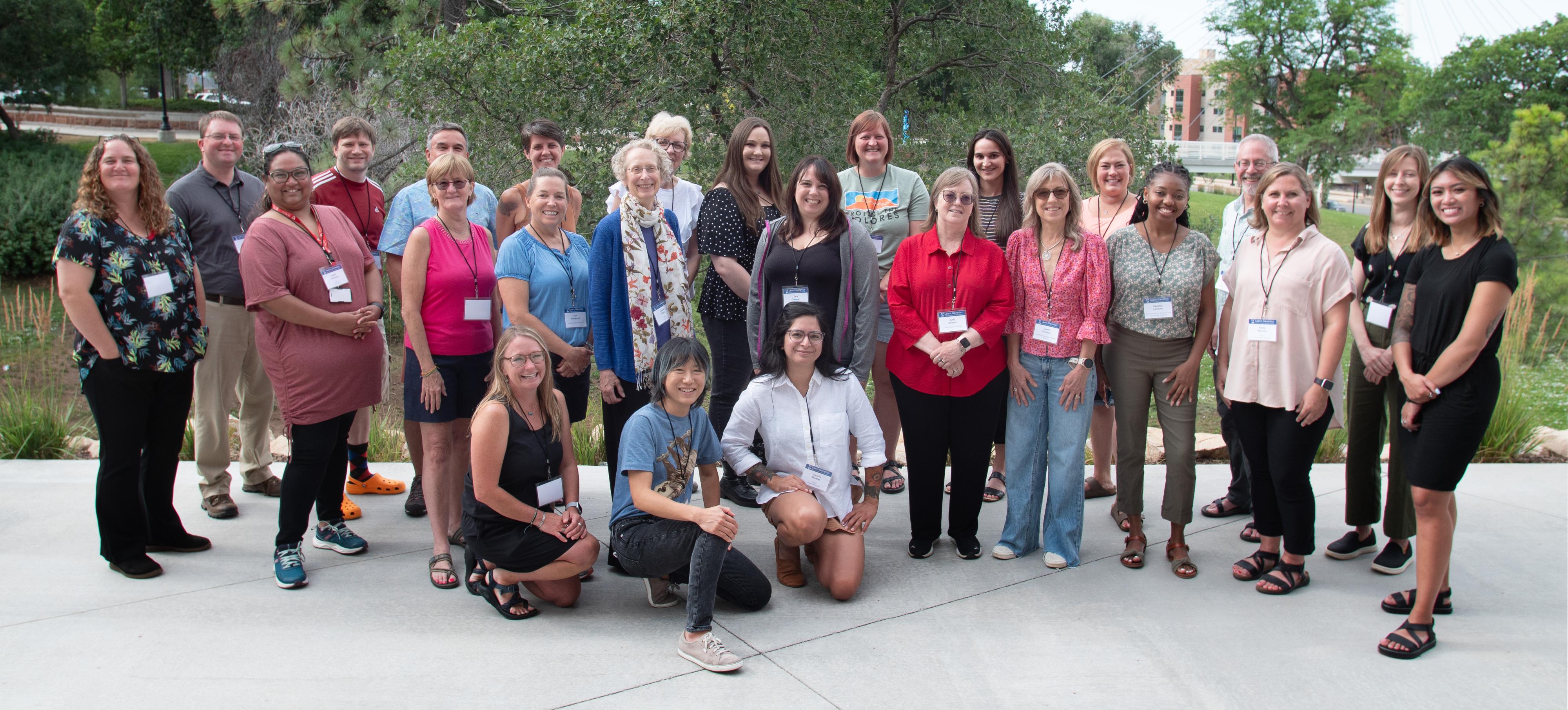 2023 Summer Institute participants with GSLC staff