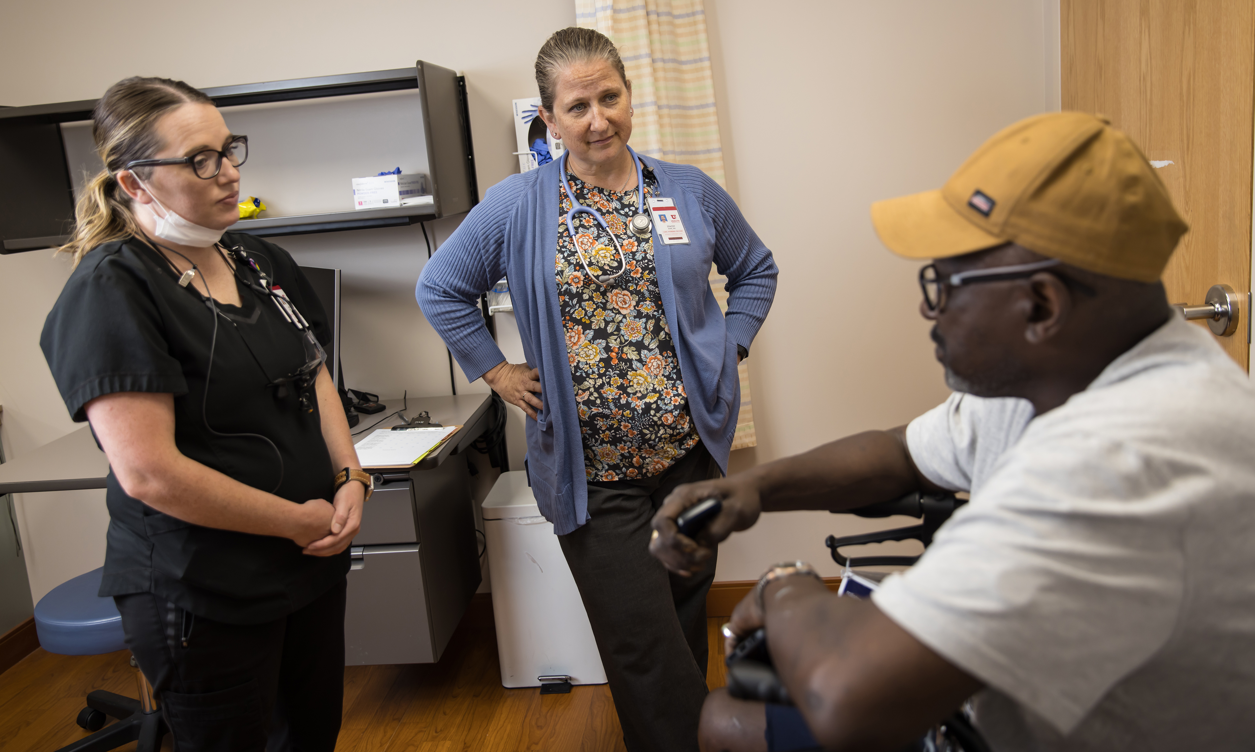 IOC team with patient-population health center