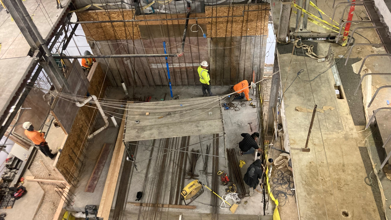 Spencer Eccles Health Science Library seismic retrofit.