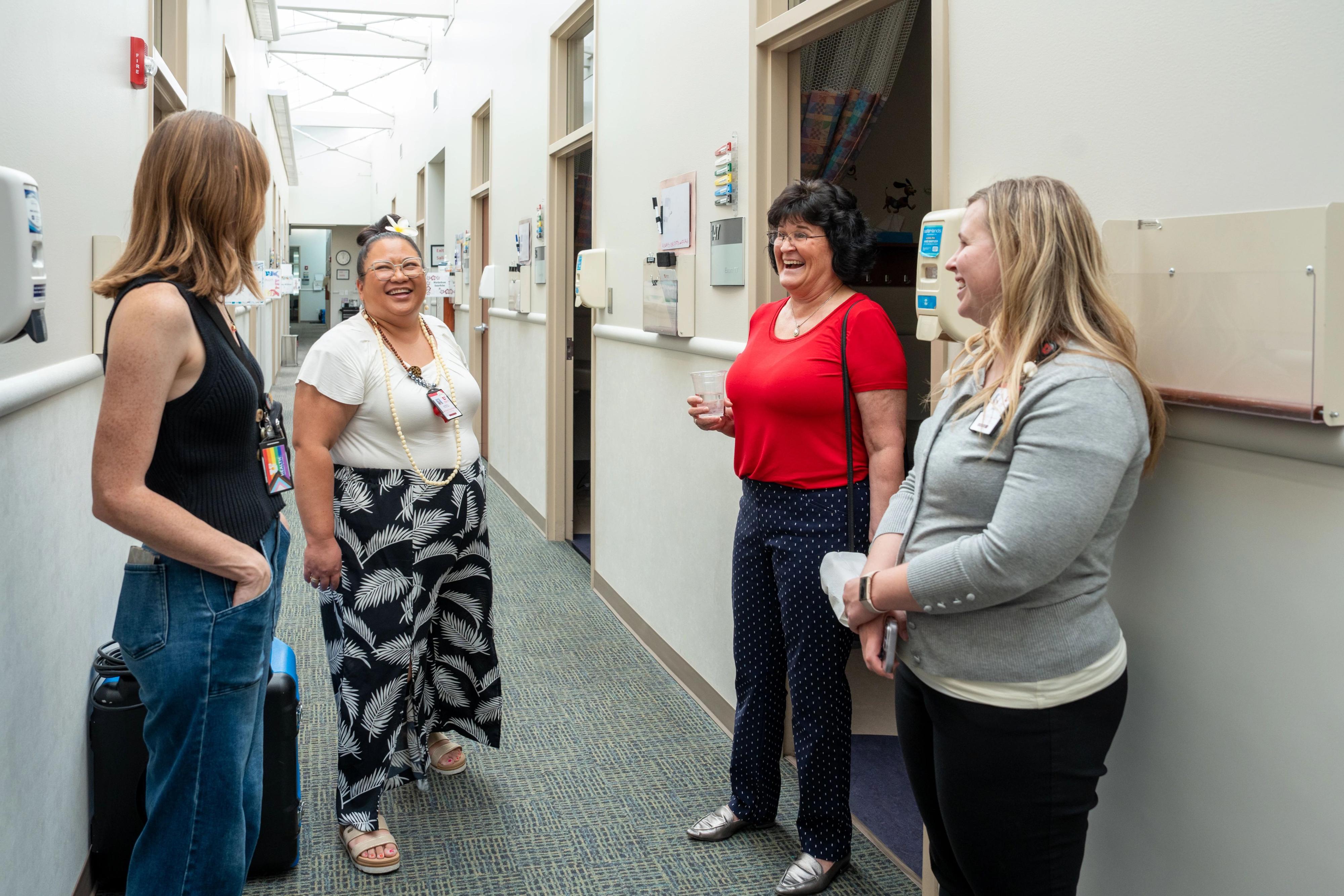 School of Dentistry, advancement, and clinic staff at the South Main Dental Clinic.