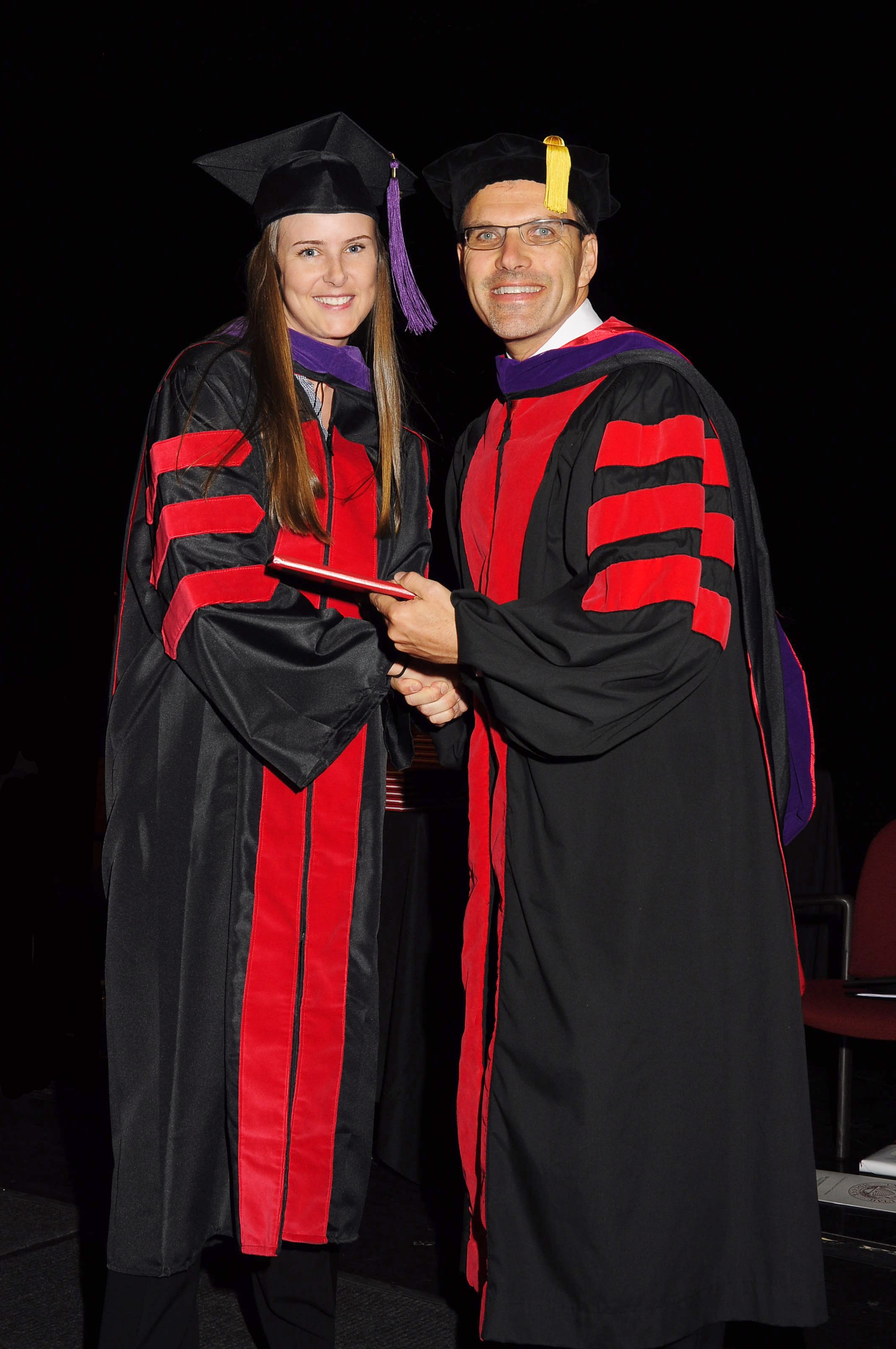 Hailey Ritchie graduating from S.J. Quinney College of Law at the University of Utah,
