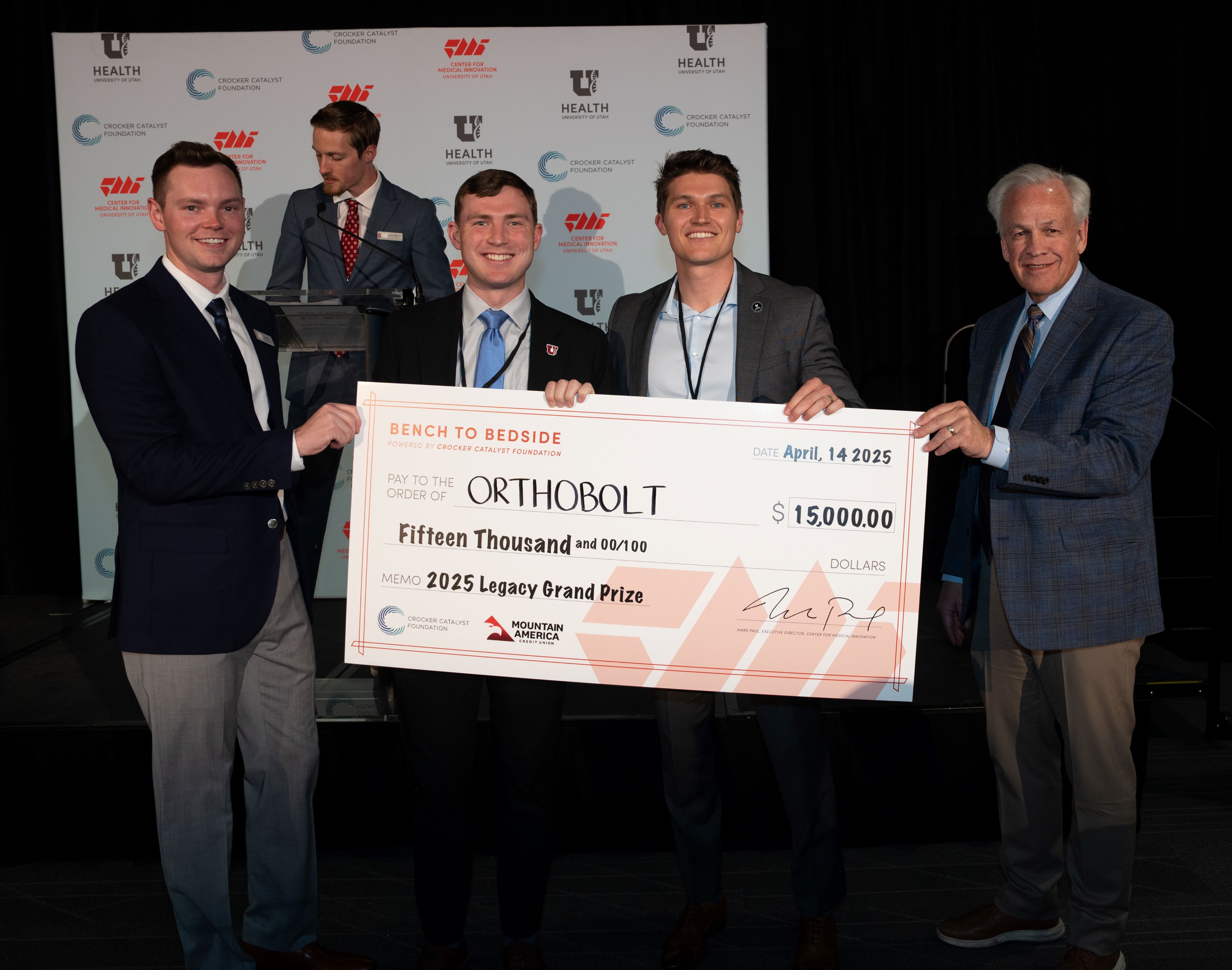 B2B 2025 Legacy Grand Prize Winner: OrthoBolt