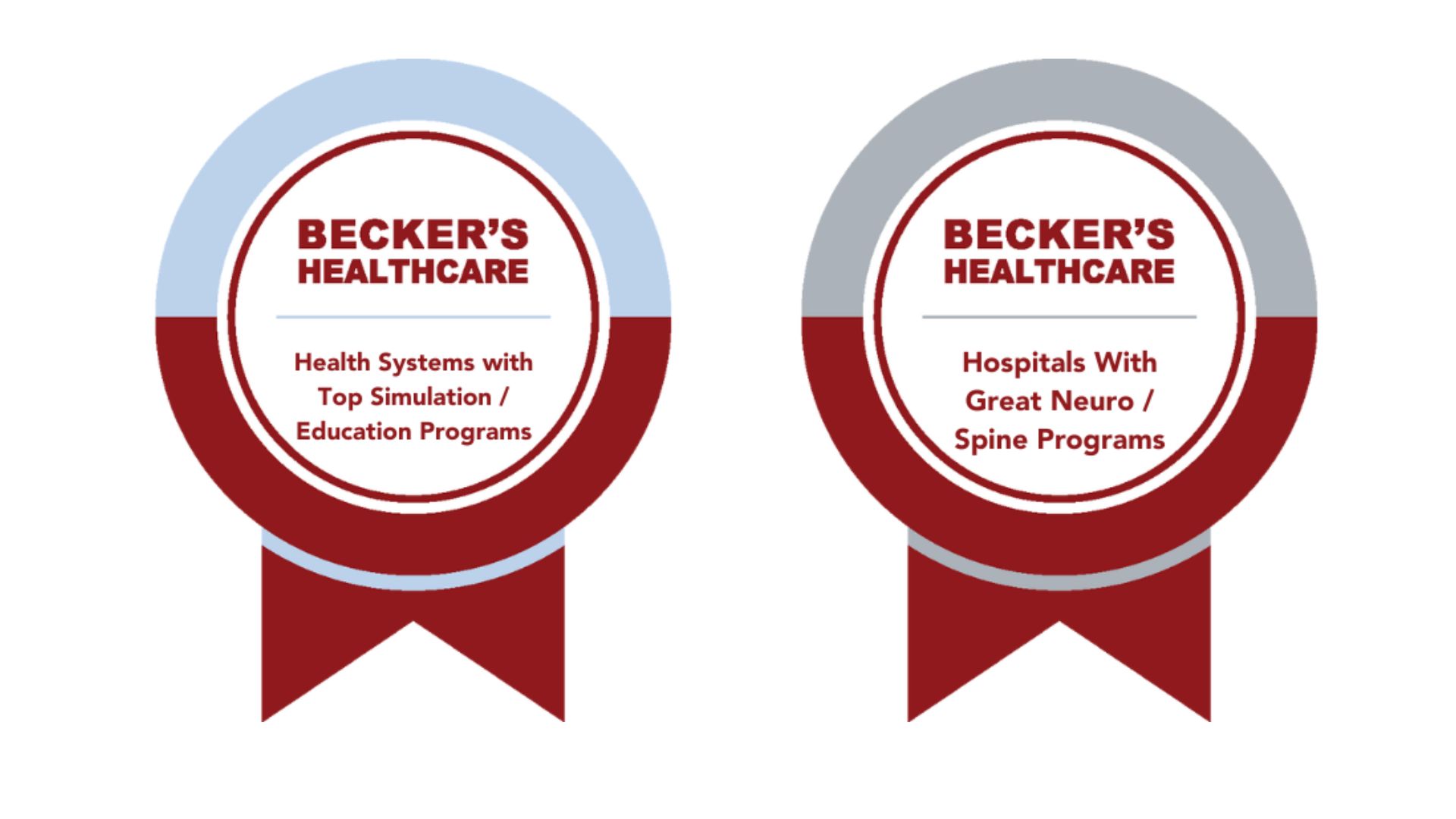 Becker's Healthcare Badges