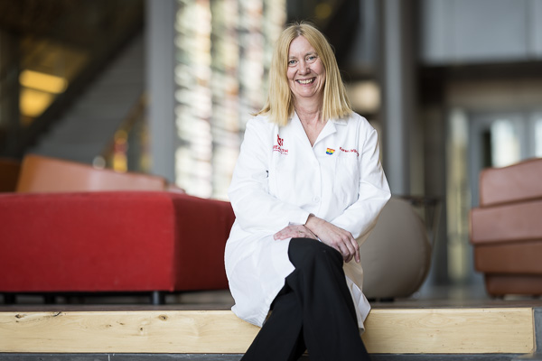 Karen S. Wilcox, PhD, professor and chair of the Department of Pharmacology and Toxicology