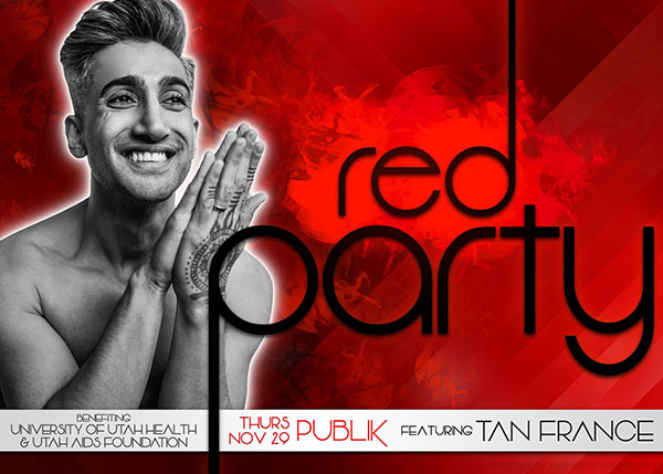 Red Party poster