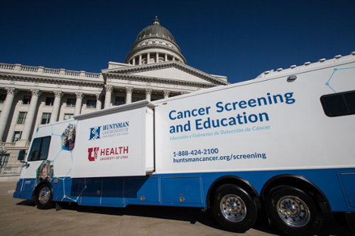 HCI Cancer Screening and Education Bus