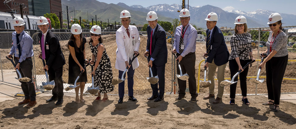 HELIX Groundbreaking group photo