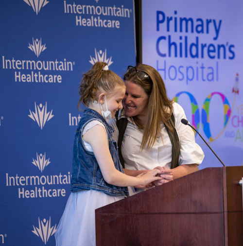 Nellie and Sarah Mainor, Primary Children's Hospital