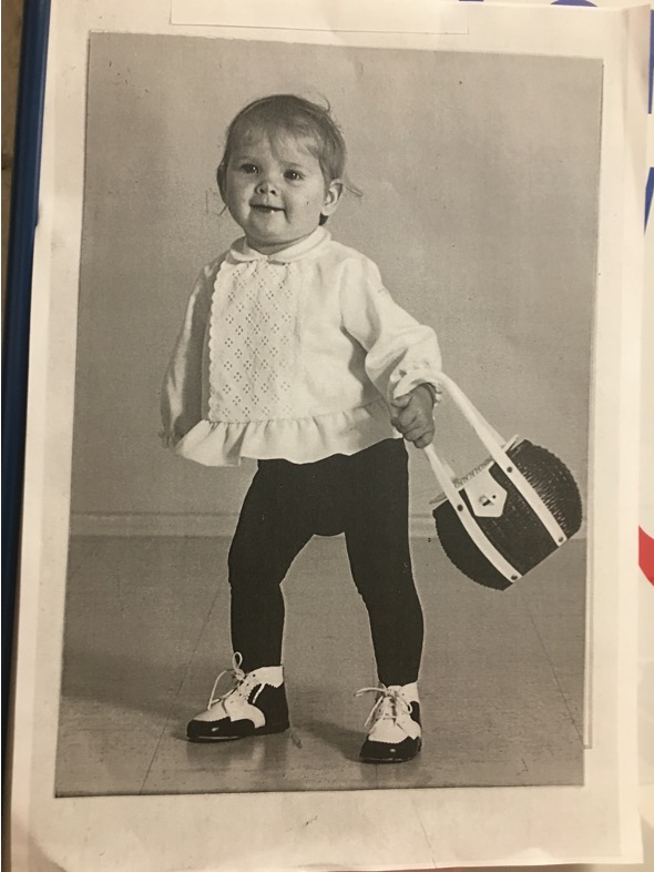 Tanja Kari as a child