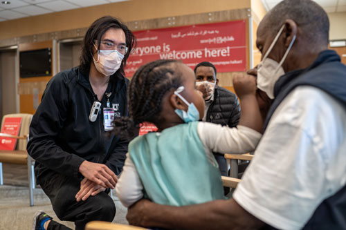 U of U Health physician with family