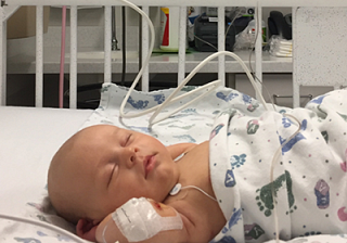 Baby in Hospital