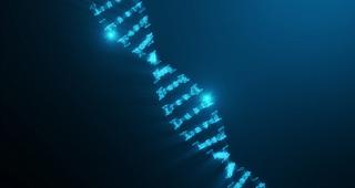 Hidden Genome Blue DNA