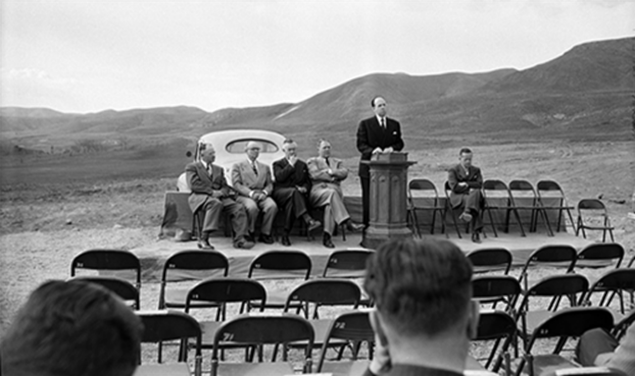 Groundbreaking of the Medical Research & Education Building 1950