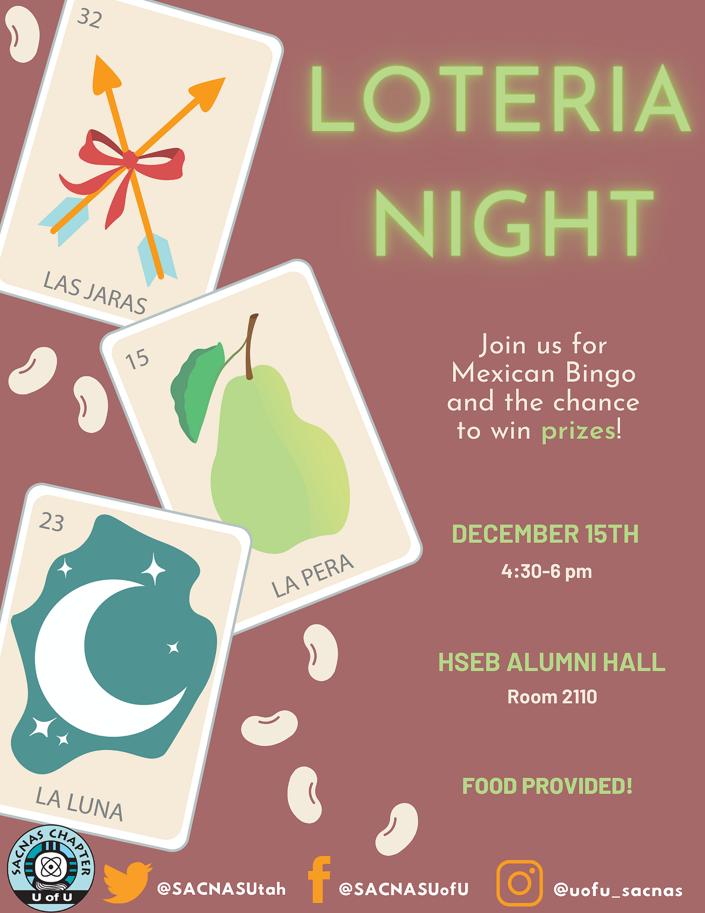 SACNAS Loteria night