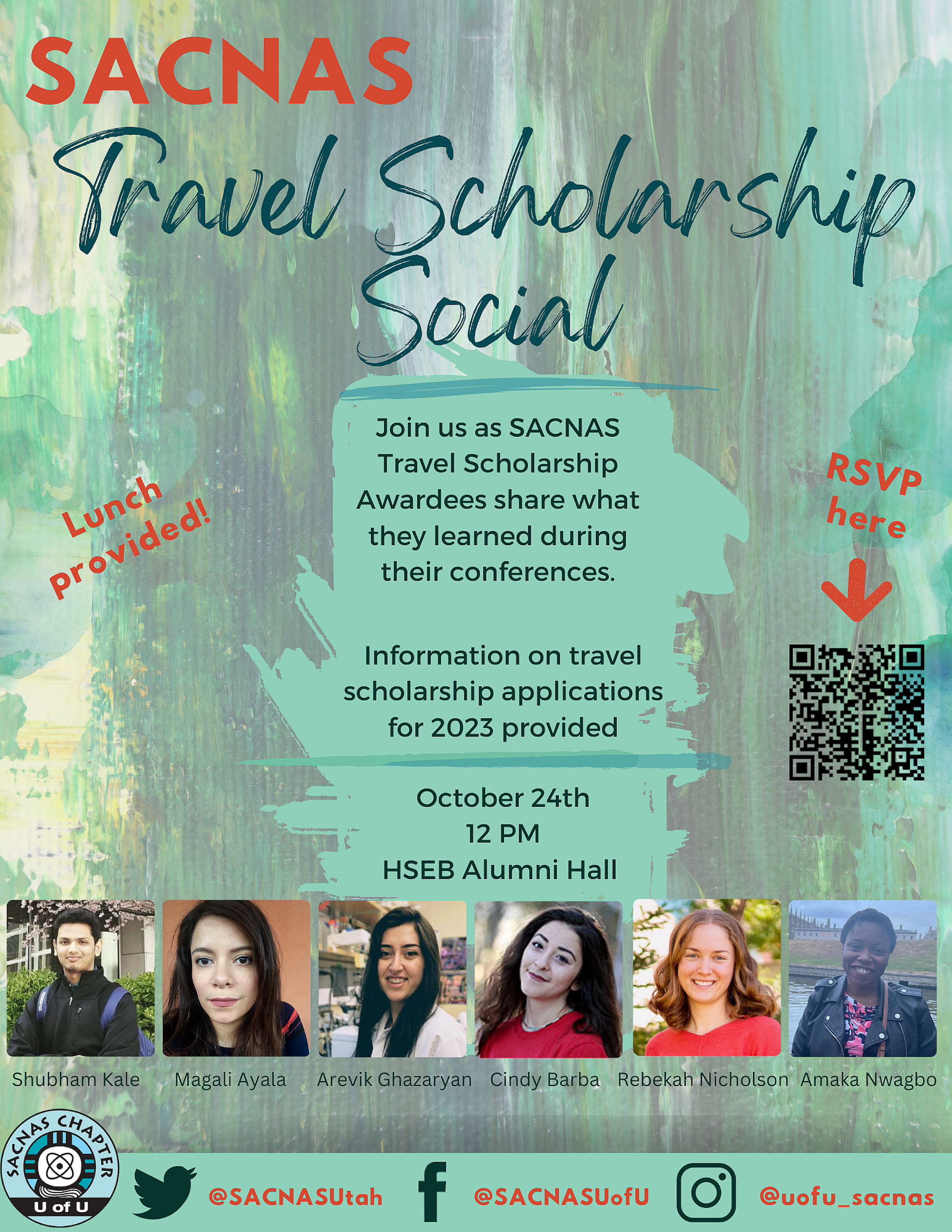 SACNAS Travel Scholarship Social