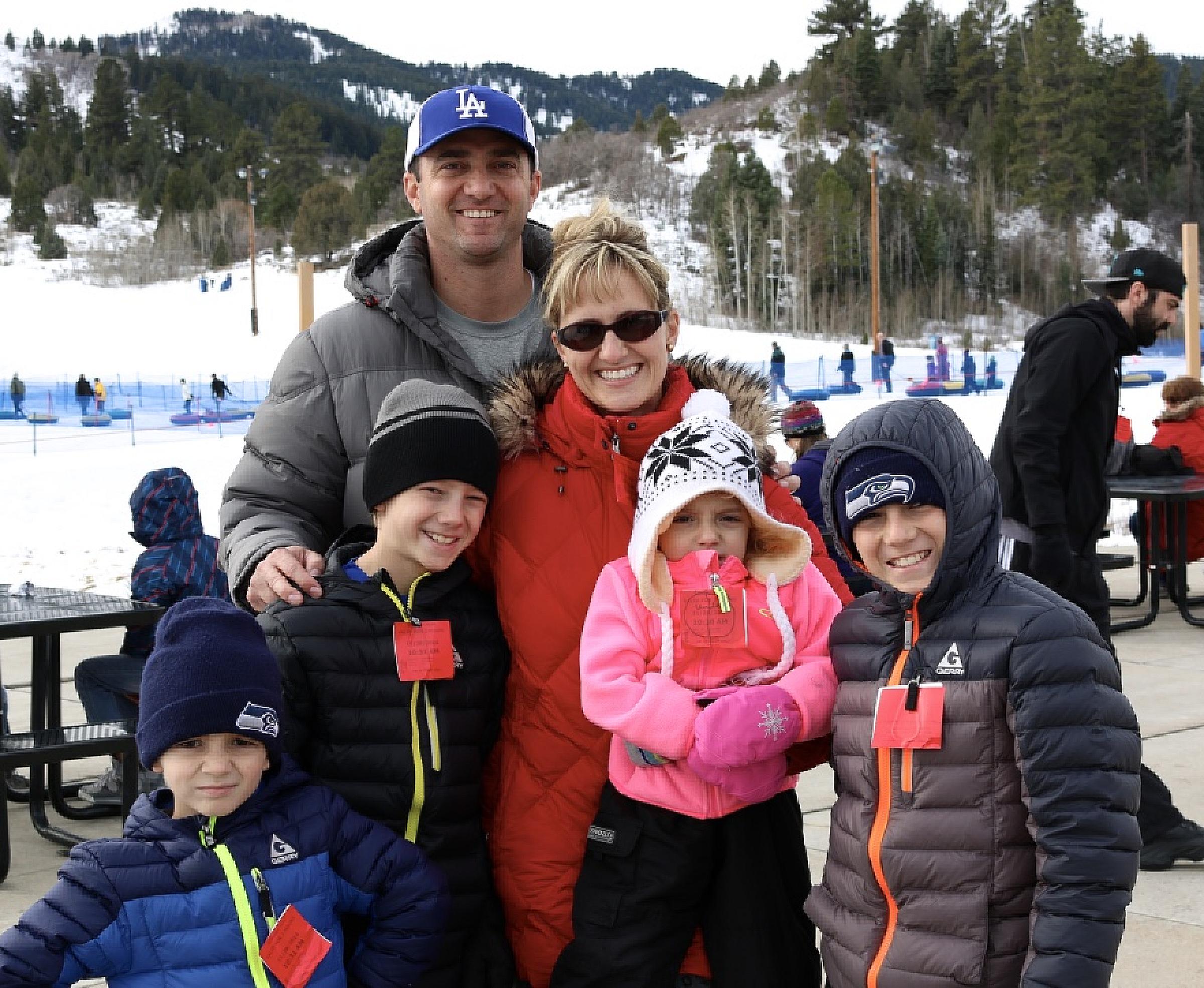 Adam Sharp and family