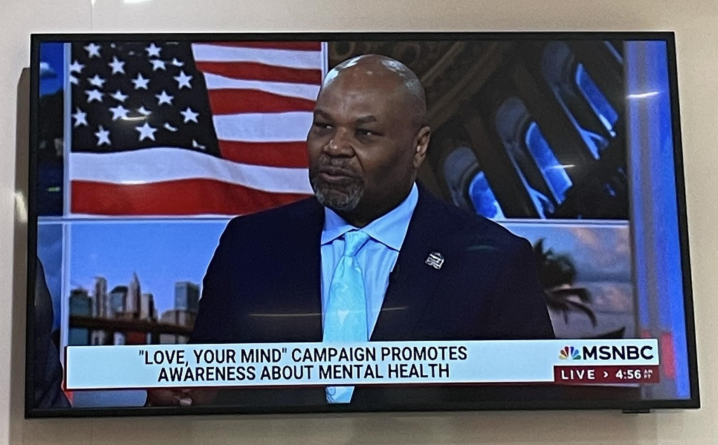 William Smith, PhD, speaking on MSNBC