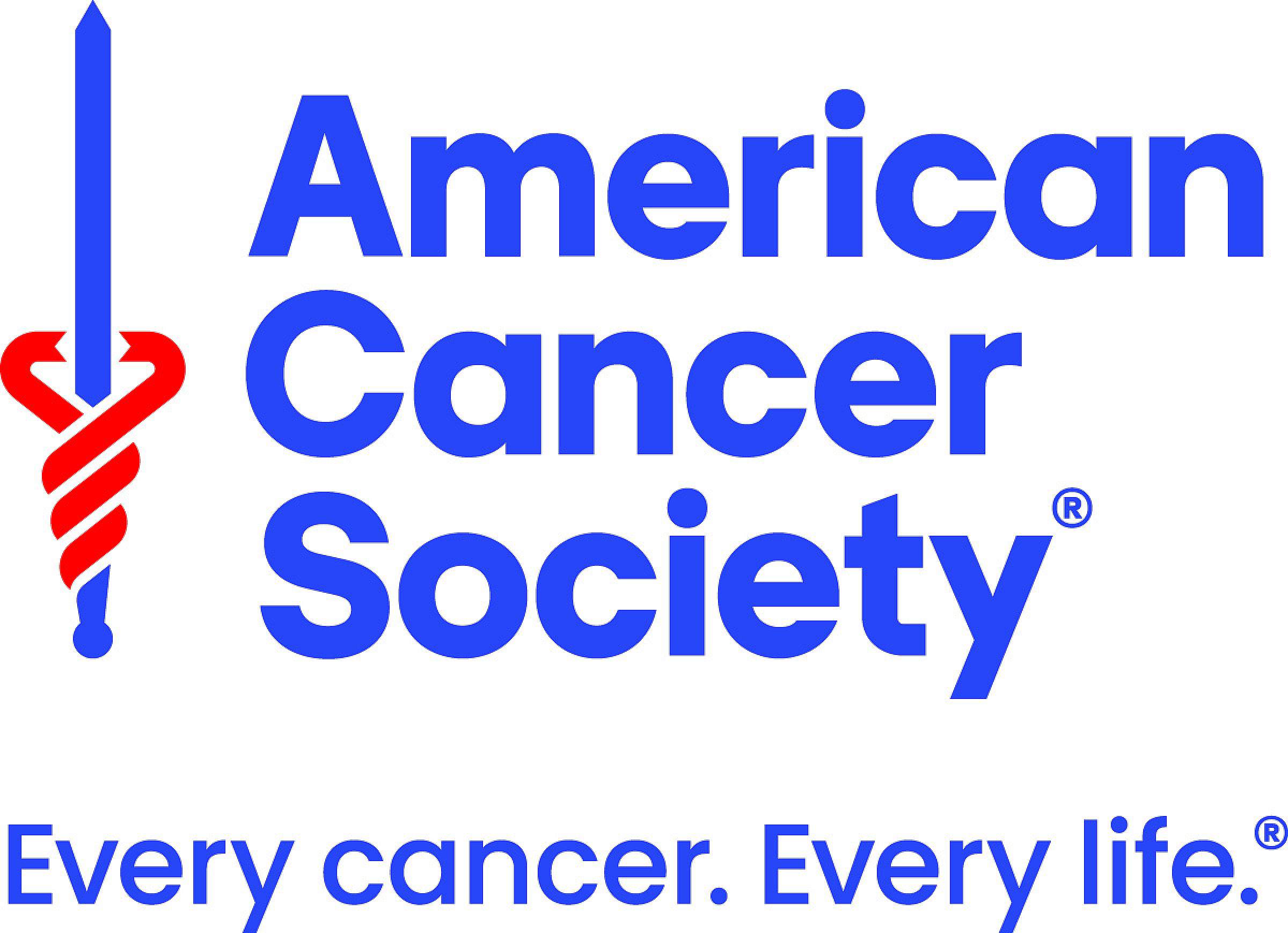 American Cancer Society logo and tagline