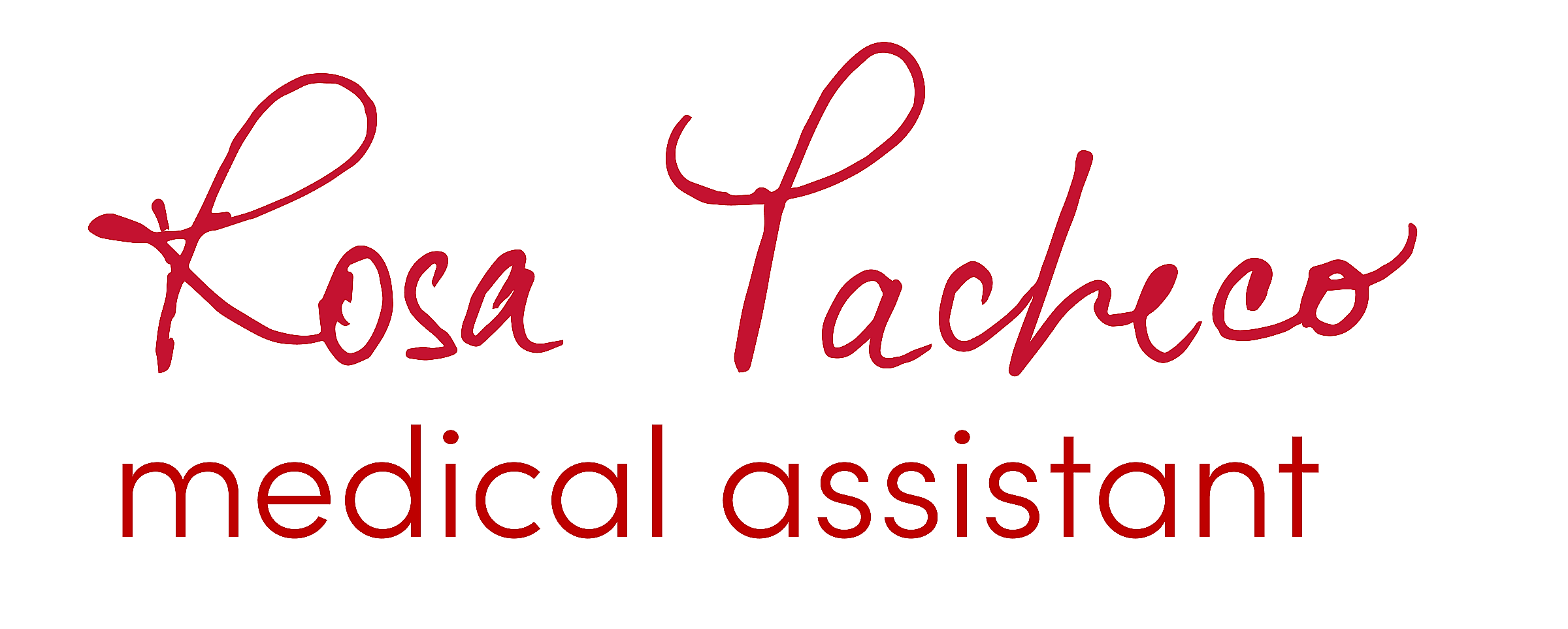 Rosa Pacheco Signature
