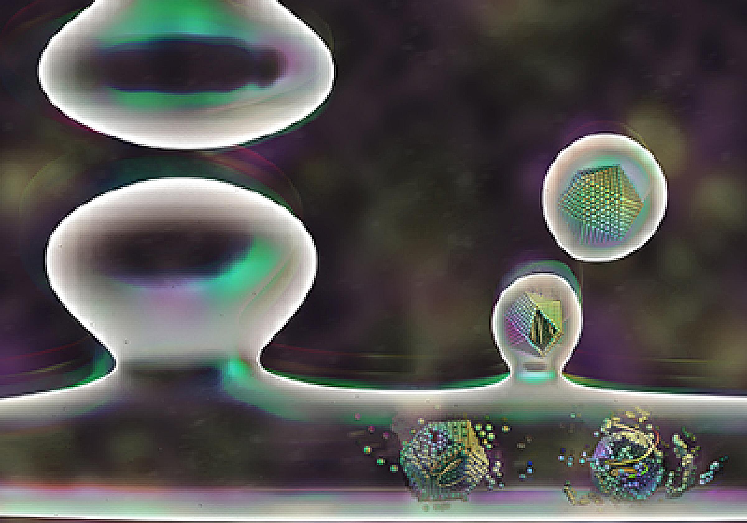 Abstract bubbles