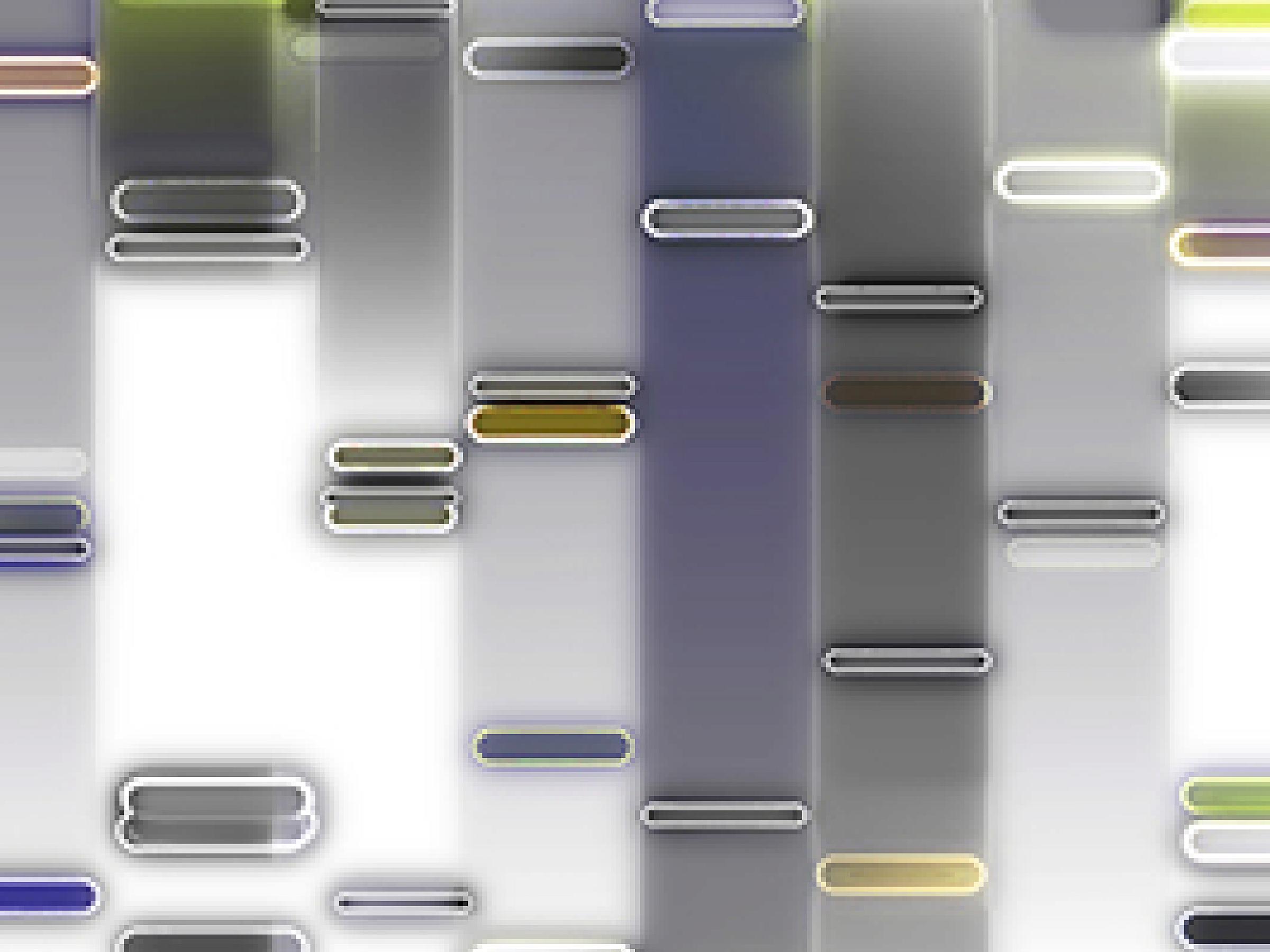 Striped image of DNA