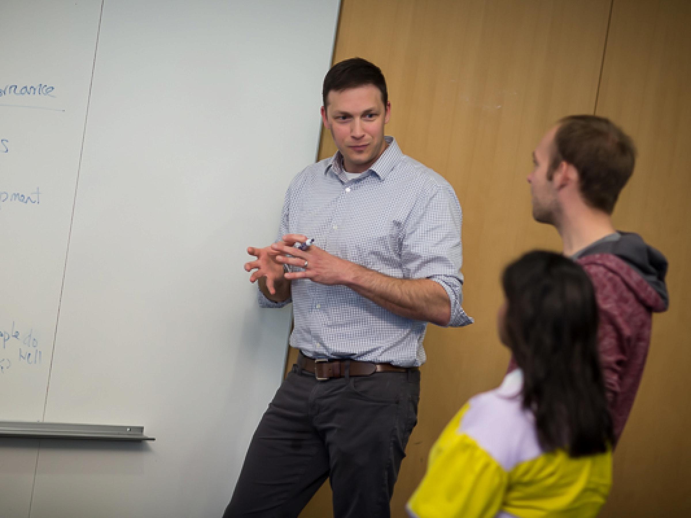 VPCAT alumnus Jason Spivak, MD, peer mentoring