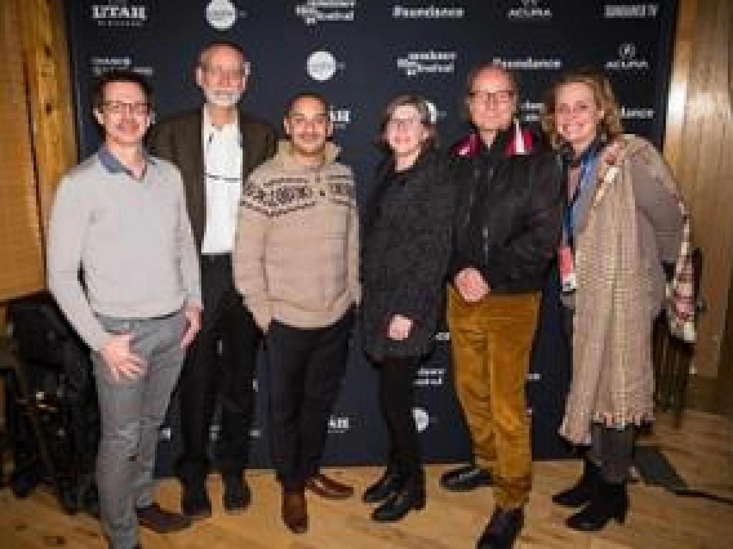Group picture: Martin Tristani-Firouzi, Mark Yandell, Vineet Mehra (Ancestry DNA), Deborah Neklason, Christian Frei, Geralyn Dreyfous. Credit: Charlie Ehlert