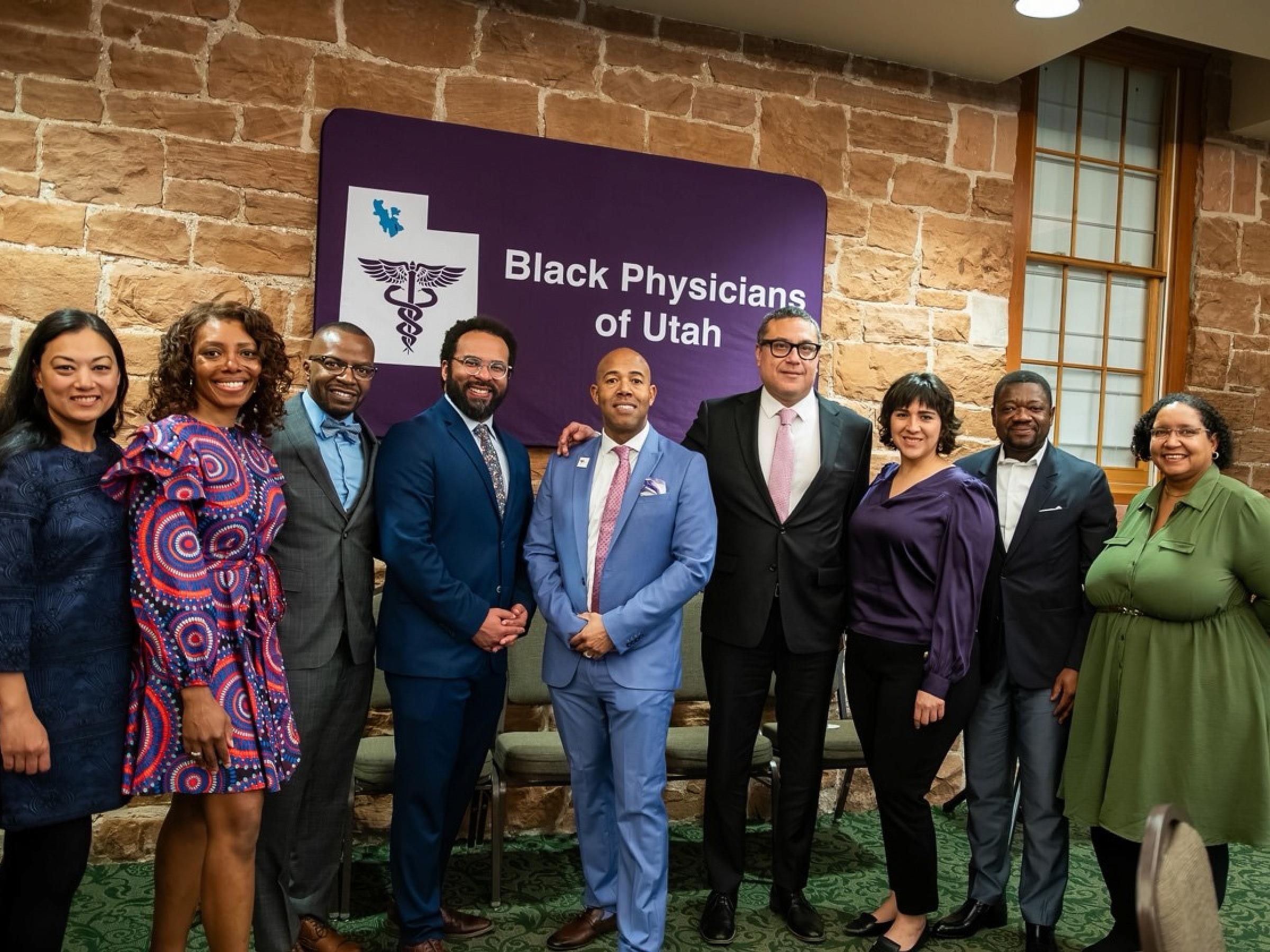 group of members from the Black Physicians of Utah