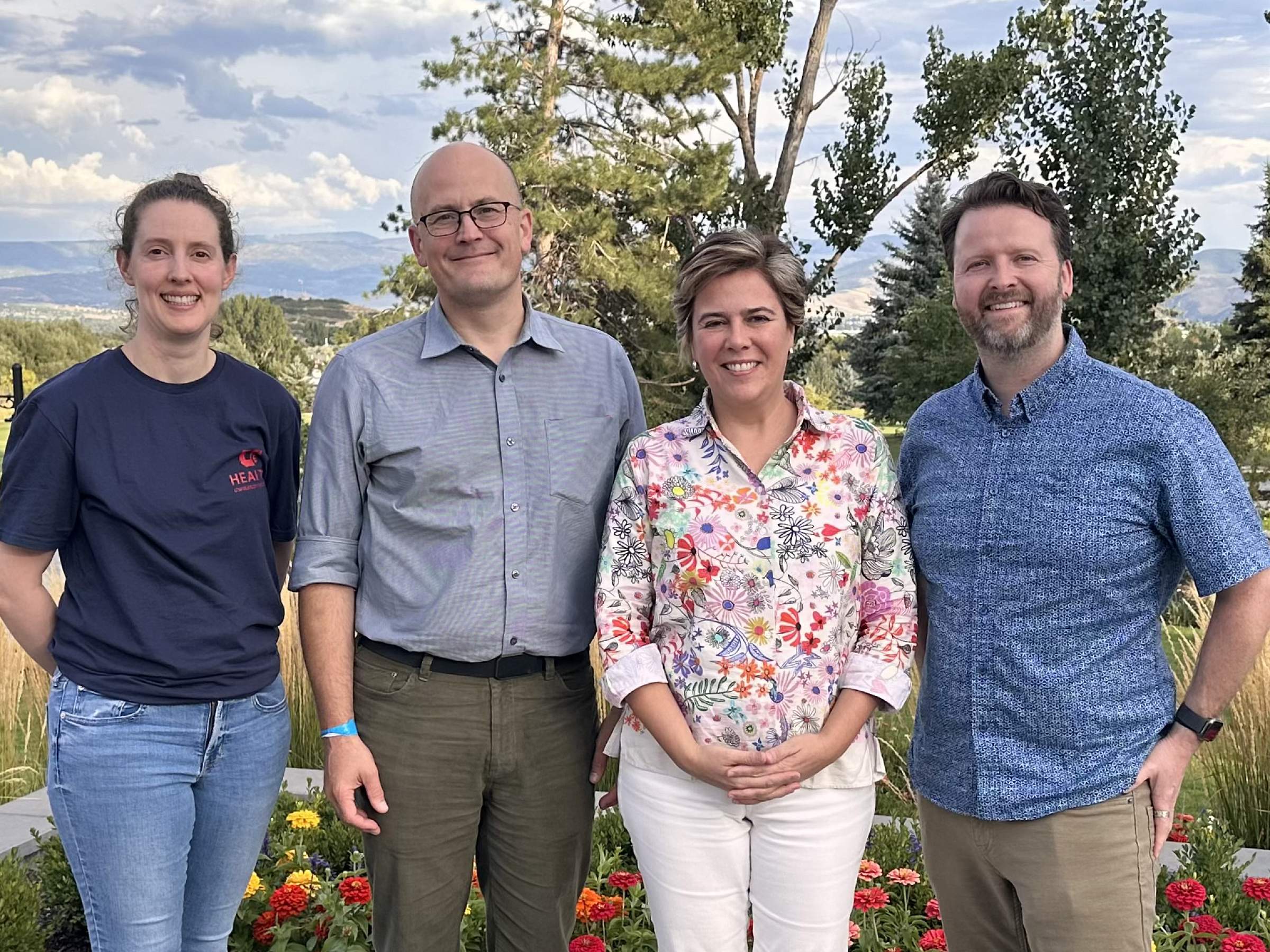 Speakers at the research retreat