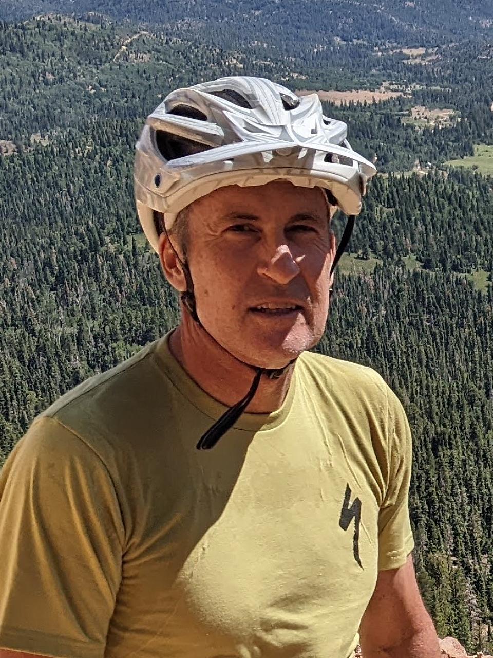 An outdoor image of Matthew McLaren
