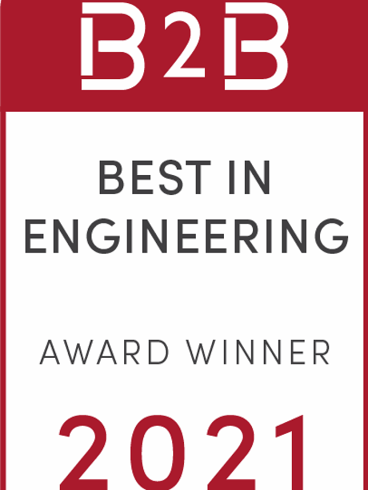 B2B 2021 Best in Engineering Stamp