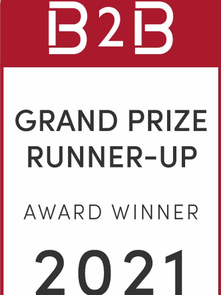 B2B 2021 Grand Prize Runner-Up Stamp