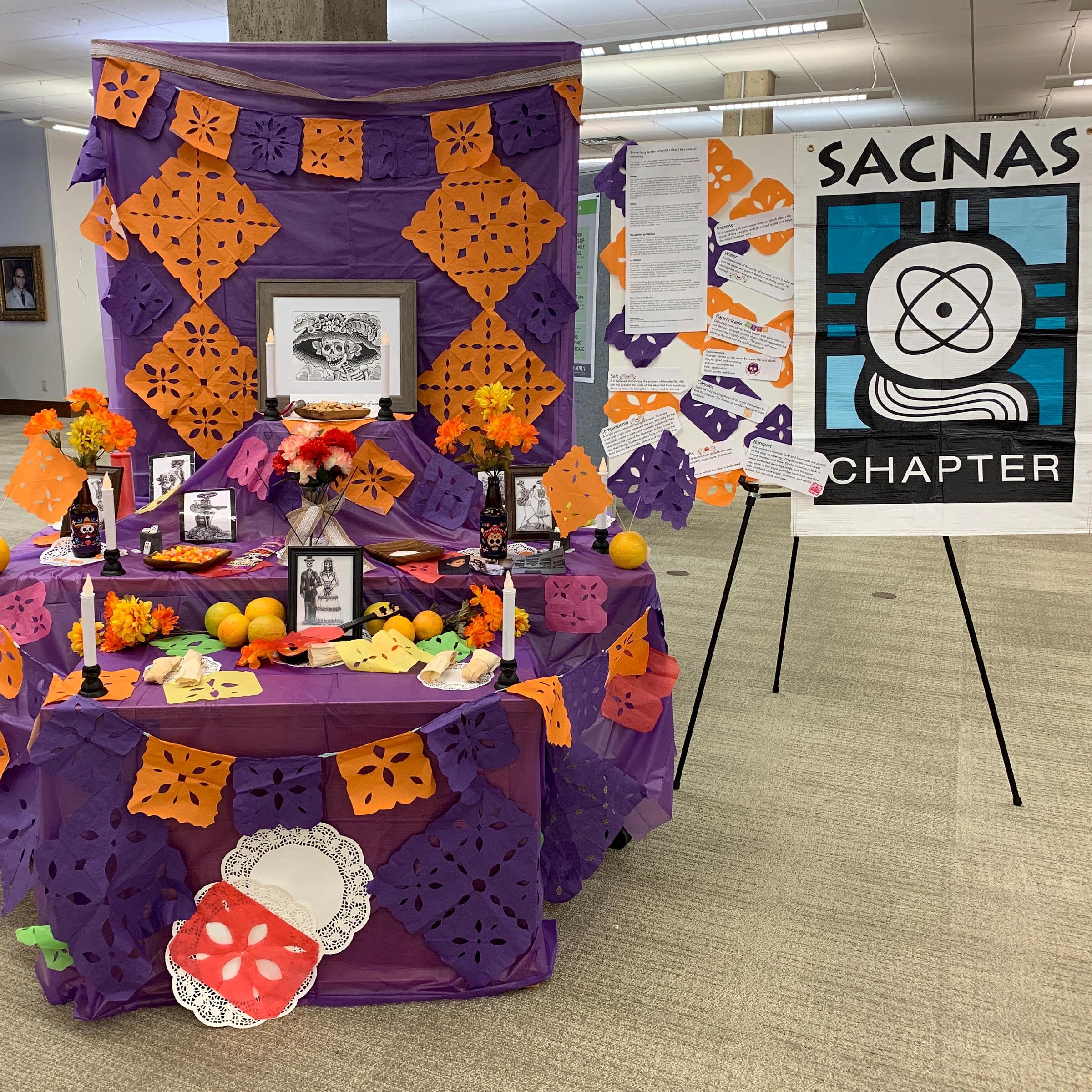 SACNAS Dia de los Muertos Ofrenda