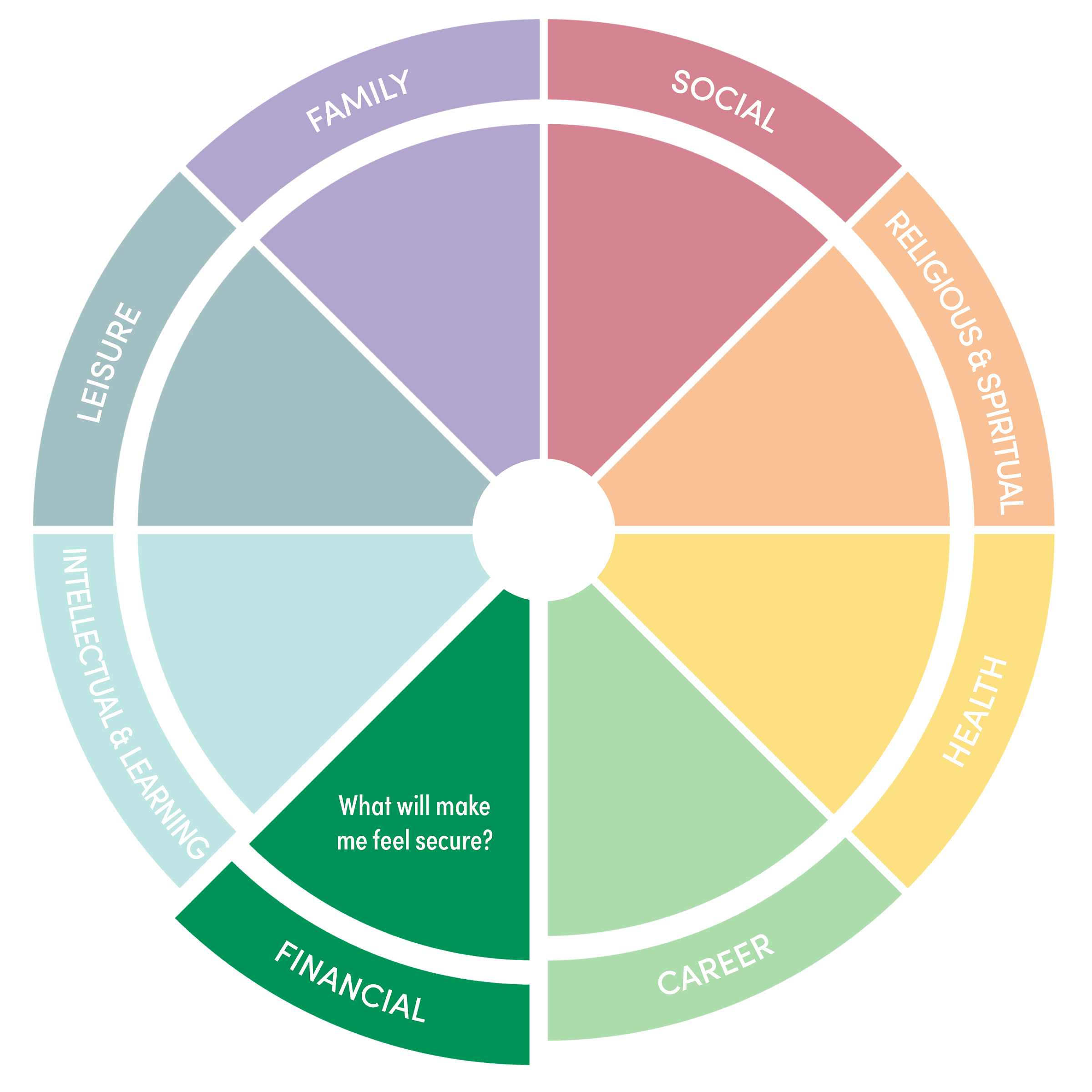 Life Wheel-Financial Domain