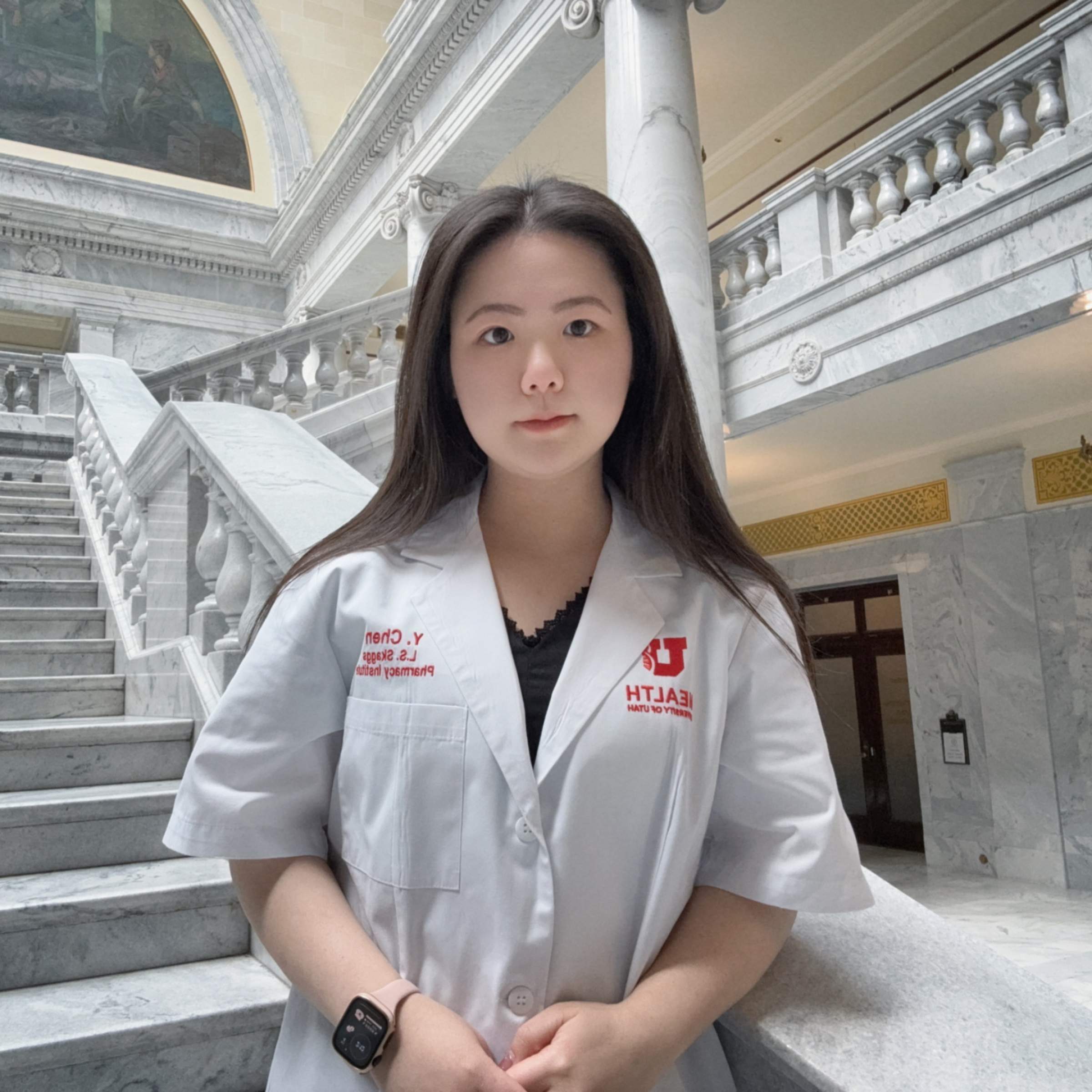 Yongmin Chen, PharmD student at the University of Utah College of Pharmacy