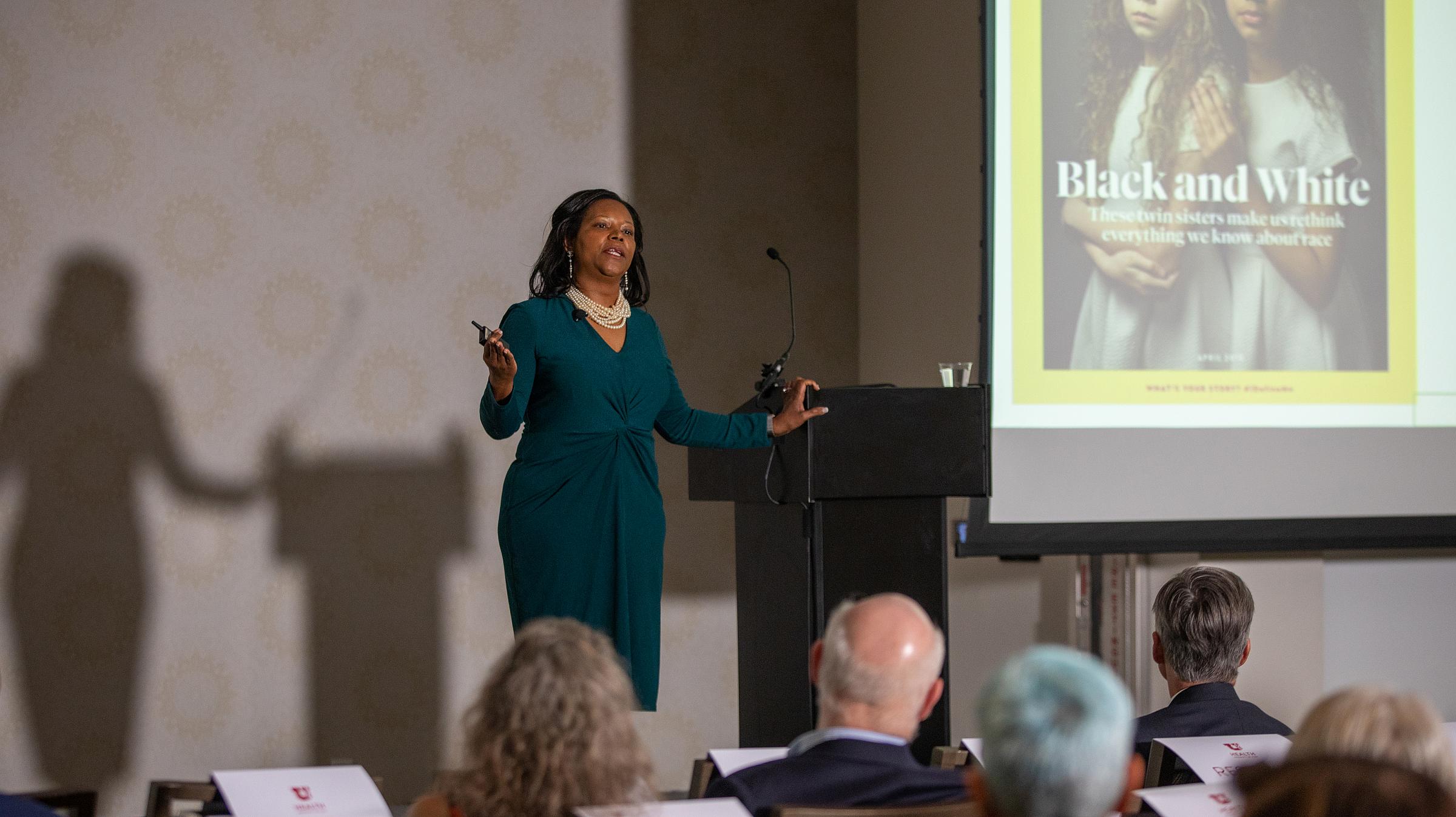 Consuelo Wilkins Presenting Benning Society Lecture 2022